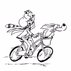Like FatCat and HotDog - by Kritzelheldin
