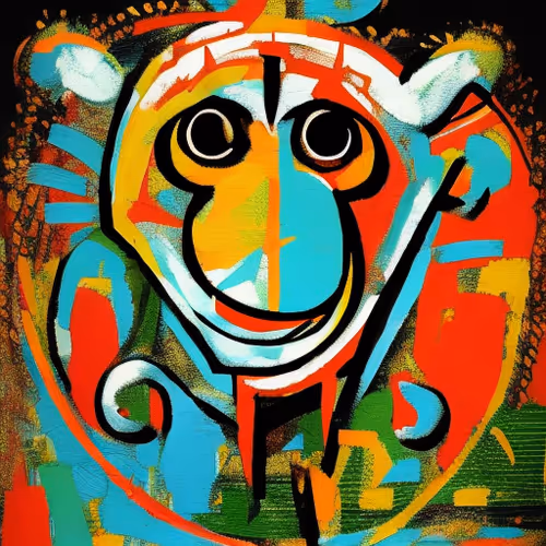 Genesis Abstract Ape