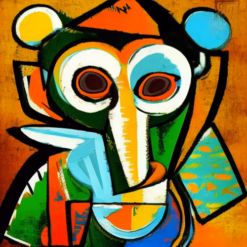 Genesis Abstract Ape