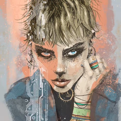 Portrait Of A Cyberpunk