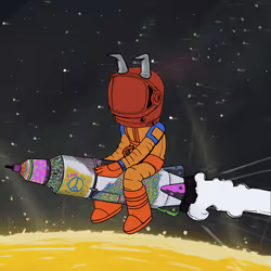 Rocket Rider #1305