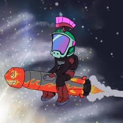 Rocket Rider #1858
