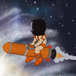 Rocket Rider #1038