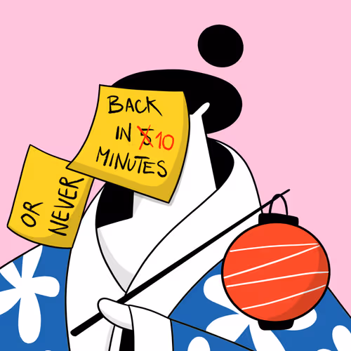 Unimpressed Geisha