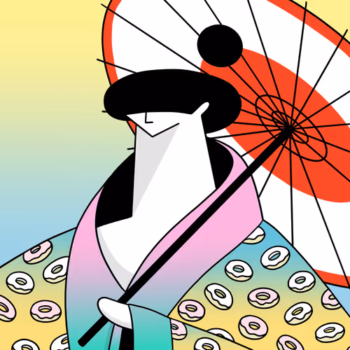 Unimpressed Geisha