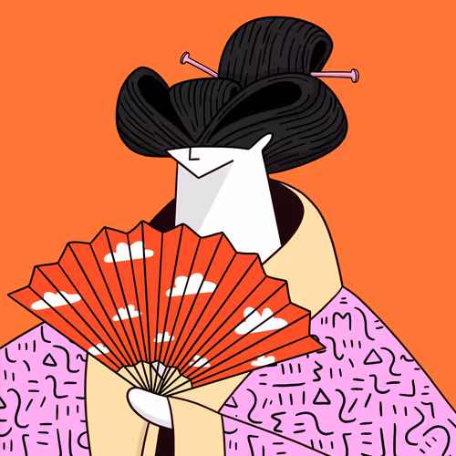 Unimpressed Geisha #52
