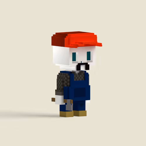 Skeleton Farmer VOX #8296