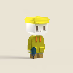 Skeleton Boat Captain VOX #2238