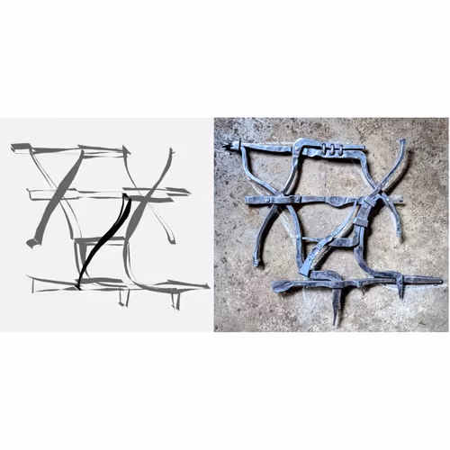 Sketches In Iron By 0xdeafbeef
