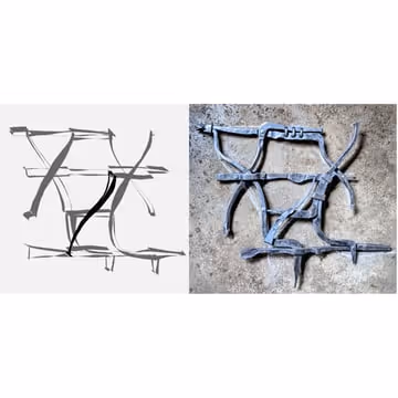 Sketches In Iron By 0xdeafbeef