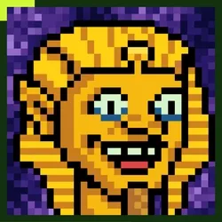 PIXEL TRIP — Manic Goblin Pharaoh #2707