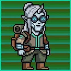 PIXEL TRIP — Full Unicorn Girl Cyber #455