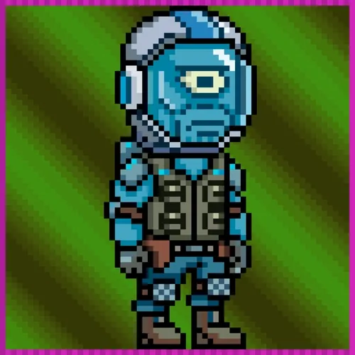 PIXEL TRIP — Full Astro Cyclops #2801