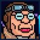 PIXEL TRIP — Big Old Satoshi Aviator #2720