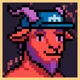PIXEL TRIP — Chill Goat Cap #2058