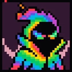 PIXEL TRIP — Shadow Mage Rainbow #3286