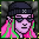 PIXEL TRIP — Rainbow Elf Black Hat #285