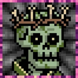 PIXEL TRIP — Skull King Zombie #3086