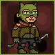 PIXEL TRIP — Full Cat Woman Leather Collar #260