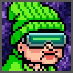 PIXEL TRIP — Pink Beanie VR Glasses #556