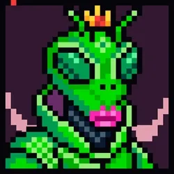 PIXEL TRIP — Mantis Queen #3120