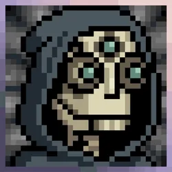 PIXEL TRIP — Triple Eye Hooded #2160