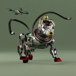 Beep Boop Puppy #1559