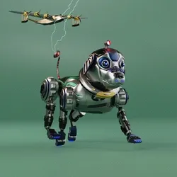 Beep Boop Puppy #2993