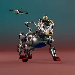 Beep Boop Puppy #3258