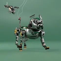Beep Boop Puppy #3084