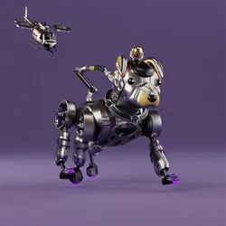 Beep Boop Puppy #3081