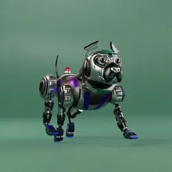 Beep Boop Puppy #2134