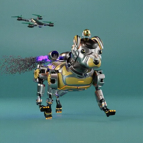 Beep Boop Puppy #1677