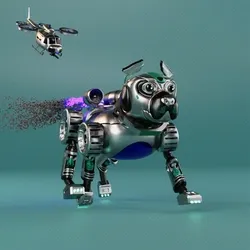 Beep Boop Puppy #2414