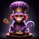 Monkey king Purple