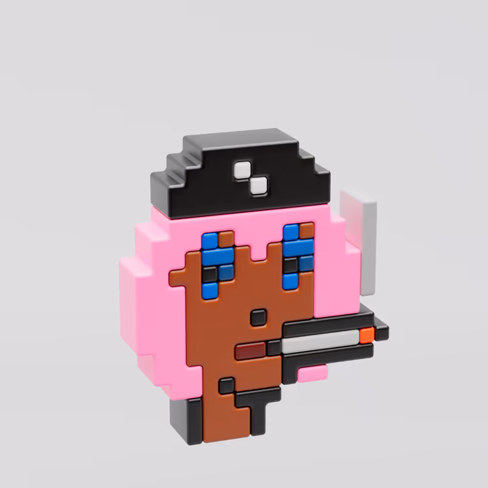 RTFKT PUNK VXL Portrait #2527