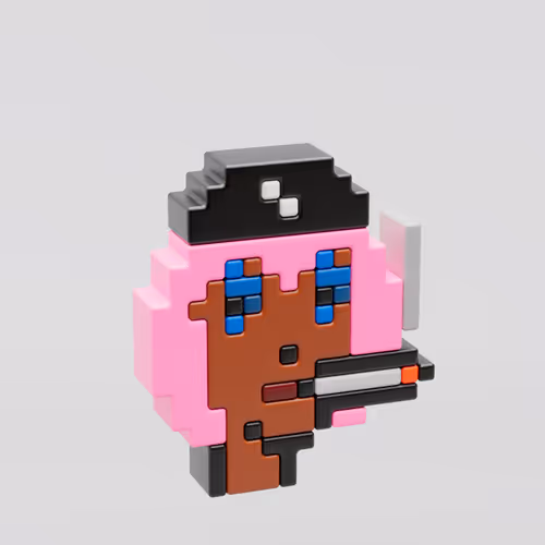 RTFKT PUNK VXL Portrait #2527