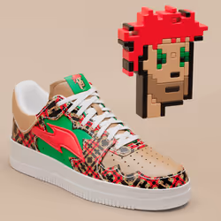 RTFKT PUNK #3477 Sneakers