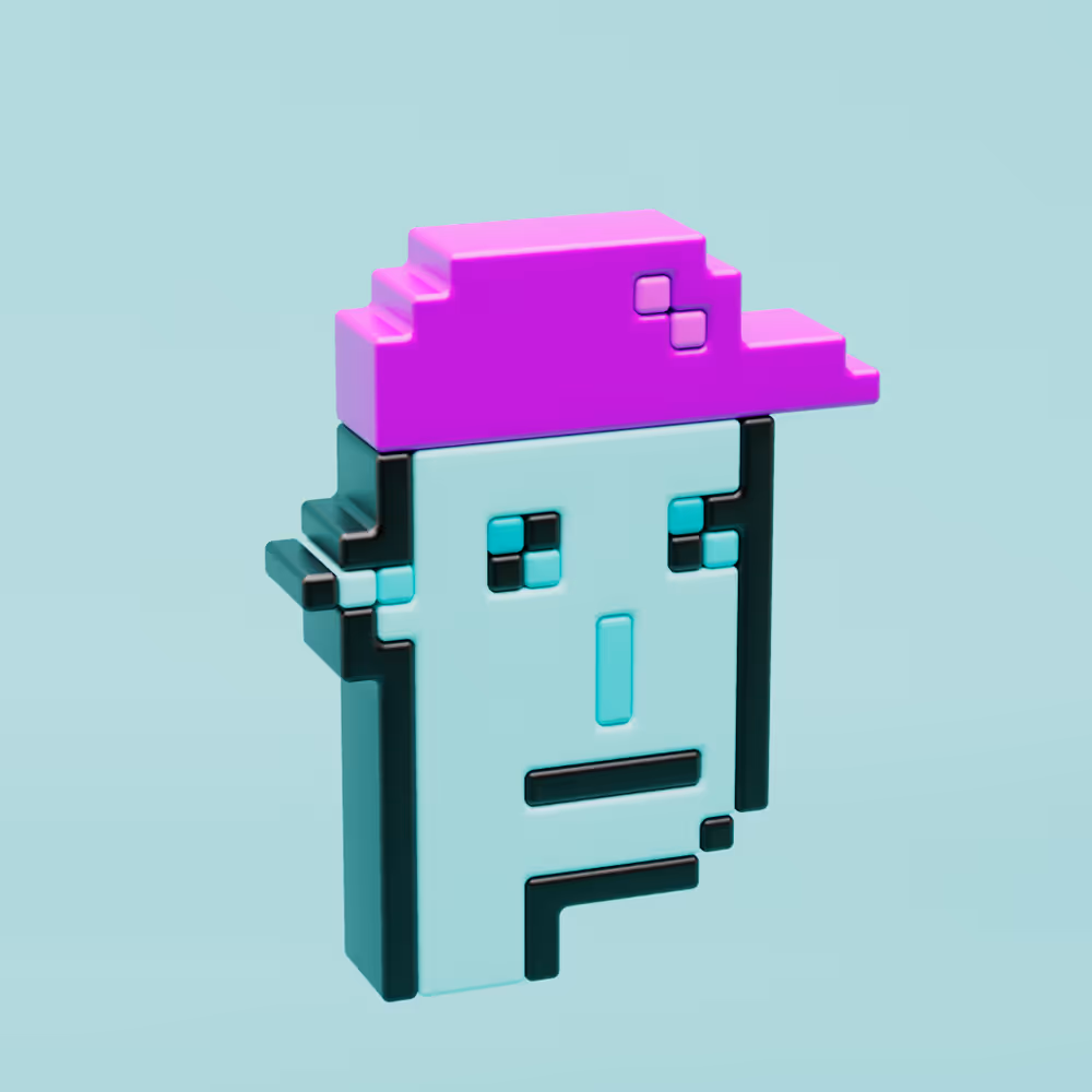 RTFKT PUNK VXL Portrait #2890