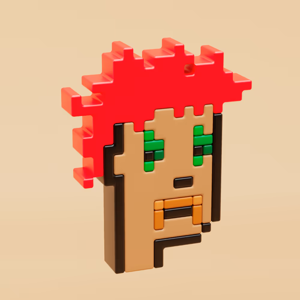RTFKT PUNK VXL Portrait #7278