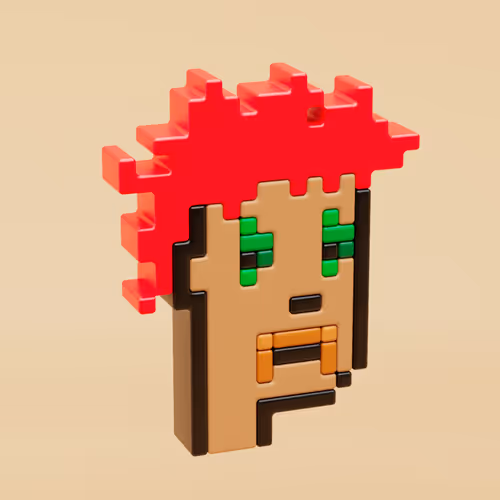 RTFKT PUNK VXL Portrait #7278