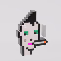 RTFKT PUNK VXL Portrait #7237