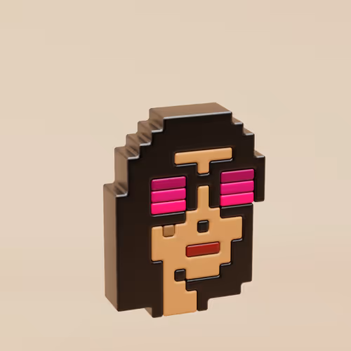 RTFKT PUNK VXL Portrait #9205