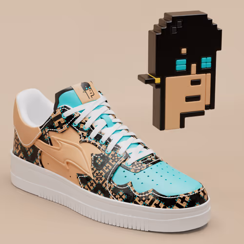 RTFKT PUNK #7225 Sneakers