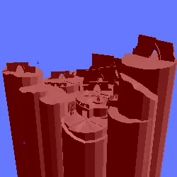 shrine: garnet submerged (blue fragmented)
