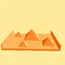 giza: amber enlightened (white fragmented)
