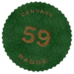 CANVAS5 BADGE #59