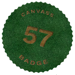 CANVAS5 BADGE #57