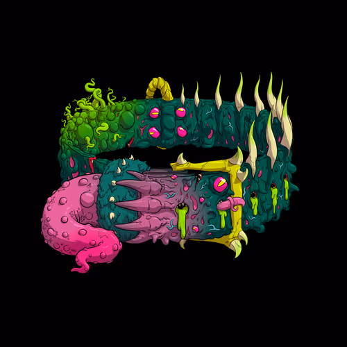 Mutant Hound Collar #10000