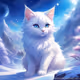Blue Eyes Cat